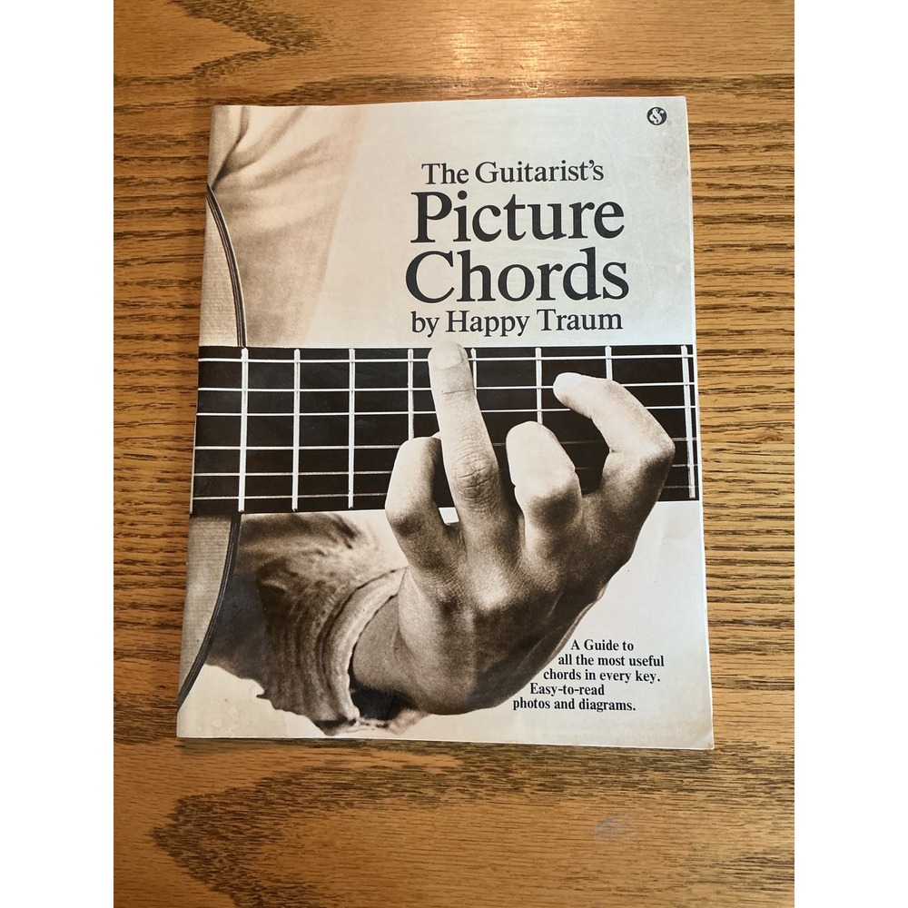 The Guitarists Picture Chords Happy Traum Guitar Instruction Book Amsco